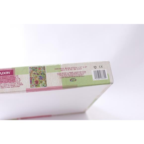 Spring Meadow, 1000 Piece Jigsaw Puzzle, Bright Floral1998, Ceaco, 27 x 20 - Picture 2 of 3